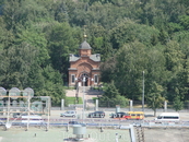 Часовня в городском саду.