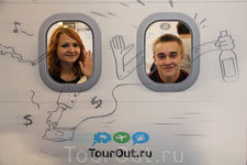 Фотосессия в весёлом самолёте TourOut.ru