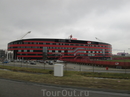 Стадион футбольной команды "AZ" - действующего чемпиона Нидерландов, которую в этом сезоне тренирует  Дик Адвокат.