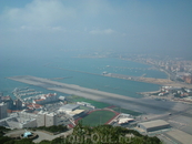 Вид на Гибралтар и Испанию со Скалы