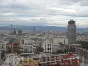 вид Барселоны с горы Монтжуик 3