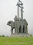 Па­мятник дружинам Александра Невского на г. Соколиха.