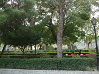 Толедо. Парк возле дома-музея Эль Греко