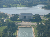 вид с вершины монумента Вашингтона