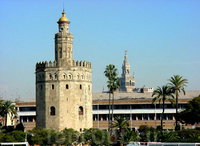 Золотая башня в Севильи