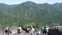 Вид с Великой китайской стены. Вершина