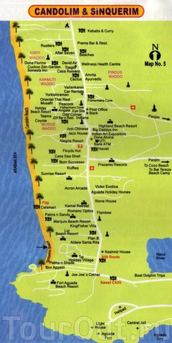 Карта Кандолима