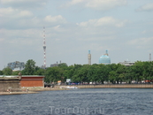 Мечеть, телебашня и Петропавловская крепость
