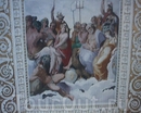 Фреска на стене "Геракл на Олимпе"