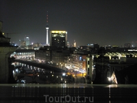 Вид на ночной Берлин