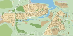 Карта Набережных Челнов с улицами