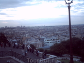 Вид на Париж с Монмартра
