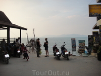 северная часть острова, пристань