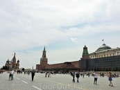 А вот и она - Красная площадь, одна из самых известных достопримечательностей России