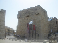 Яффские ворота в крепостных стенах Иерусалима
