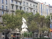 на Passeig de Sant Joan 2