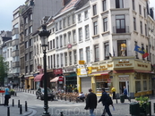 Брюссель. Улицы  города.