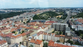 Панорама Праги (виден мой отель)