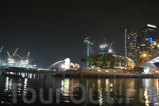 ночной Сингапур