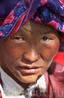 Девушка в национальном костюме, Лех, Западный Тибет