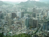 Вид Сеула с башни N 서울타워