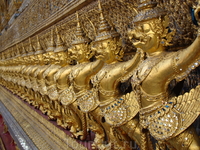 Grande Palace
стена храма Изумрудного Будды