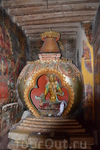 Изображения и статуи, хранящиеся в Кумбуме Гьянце, пожалуй, можно назвать лучшими образцами тибетского религиозного искусства.