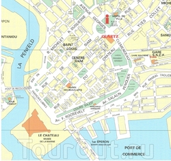 Карта центра города Бреста 
