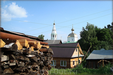 вид на Спасскую церковь