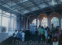 Перед выходом во внутренний двор музеев.