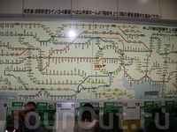 карта наземного метрополитена