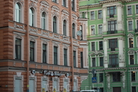 Где-то в Петербурге, точнее не скажу, тут я заблудилась в охоте за красивыми домами :)