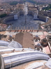 Вид с купола собора святого Петра