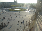 Вид из окон Лувра