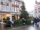 Одна из площадей старого Йорка перед Рождеством.