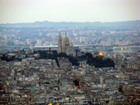 Вид на Париж с башни Монтпарнасс