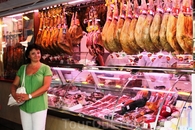 Барселона. Рынок Бокерия ... и мясное изобилие.
