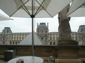 Сентябрь 2012 Paris. Лувр. Вид с балкона.