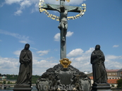 Святое распятие на Голгофе-памятник неоднородный по стилю и происхождению; нынешний бронзовый позолоченный крест отлит в 1629 г. (согласно источникам, ...