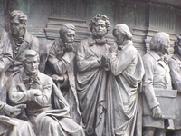 Русские литераторы, запечатленные на памятнике &quotТысячелетие Руси&quot