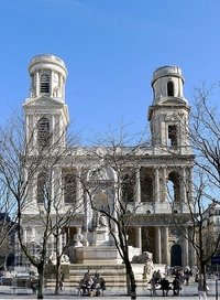 Парижская церковь Сен-Сюльпис 