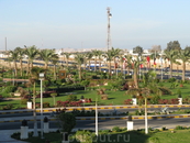 Вид из отеля Aqua Blue Hurghada 4* на Beach Albatros Resort Hurgada