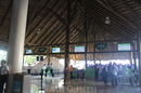 Аэропорт в Пунта-Кане - частный, построен на деньги богатого местного жителя. Выглядит достаточно оригинально-огромный навесы покрытые соломой.