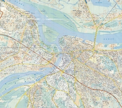 Детальная карта Белграда