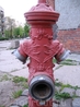Старинный пожарный гидрант у такой же старинной бывшей немецкой пожарной части на улице 1812 года ( бывшая Йоркштрассе).  Сейчас там располагаются наши ...
