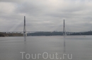 Вид на Русский мост с Университетской набережной