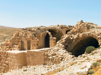Замок Шобак в Иордании