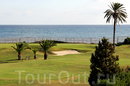 Вид из номера отеля Riu Green Park на гольф-поля