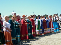 Казачки готовятся к выступлению