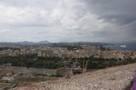 Вид на город со старой крепости.